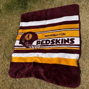 Rare Vintage Washington Redskins San Marcos Throw Blanket Stadium Lap 34x58” NFL